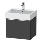 Duravit Meuble sous lavabo D-Neo 58,4x44,2cm, chr/Grap ma, 1 tiroir, suspendu-1
