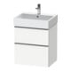Duravit Meuble sous lavabo D-Neo 58,4x44,2cm, ES blanc brillant, 1 porte, 1 tiroir-1