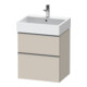 Duravit Meuble sous-lavabo D-Neo 58,4x44,2cm, ES blanc/mat, 1 tiroir, 1 porte-1