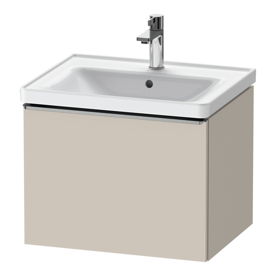 Duravit Meuble sous-lavabo D-Neo 58,4x45,2x44 cm, 1 porte, wd, ES laqué/Taupe ma