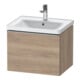 Duravit Meuble sous lavabo D-Neo 58,4x45,2x44 cm, 1 porte, wd, ES marbré œuf-1