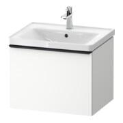 Duravit Meuble sous-lavabo D-Neo 58,4x45,2x44 cm, 1 porte, wd, noir/blanc ma-1