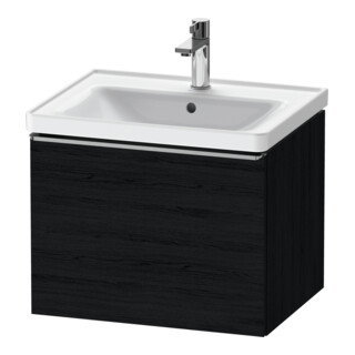 Duravit Meuble sous-lavabo D-Neo 58,4x45,2x44 cm, 1 tiroir, chêne noir