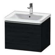 Duravit Meuble sous-lavabo D-Neo 58,4x45,2x44 cm, 1 tiroir, chêne noir