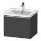 Duravit Meuble sous-lavabo D-Neo 58,4x45,2x44 cm, 1 tiroir, suspendu, chr/Grap ma-1