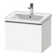 Duravit Meuble sous lavabo D-Neo 58,4x45,2x44 cm, 1 tiroir, suspendu, ES blanc/gris mat-1