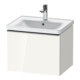 Duravit Meuble sous lavabo D-Neo 58,4x45,2x44 cm, 1 tiroir, wd, ES blanc brillant-1