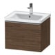Duravit Meuble sous-lavabo D-Neo 58,4x45,2x44 cm, 1 tiroir, wd, ES chêne foncé-1