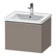 Duravit Meuble sous-lavabo D-Neo 58,4x45,2x44 cm, 1 tiroir, wd, ES geb/Bas ma-1