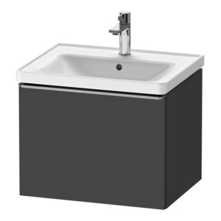 Duravit Meuble sous lavabo D-Neo 58,4x45,2x44 cm, 1 tiroir, wd, ES geb/Gra ma