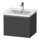 Duravit Meuble sous lavabo D-Neo 58,4x45,2x44 cm, 1 tiroir, wd, ES geb/Gra ma-1