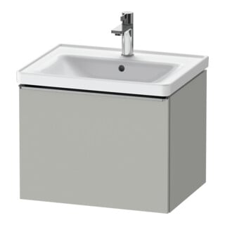 Duravit Meuble sous-lavabo D-Neo 58,4x45,2x44 cm, 1 tiroir, wd, ES gris mat/bois