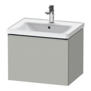 Duravit Meuble sous-lavabo D-Neo 58,4x45,2x44 cm, 1 tiroir, wd, ES gris mat/bois-1