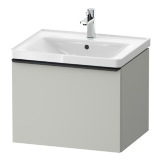 Duravit Meuble sous lavabo D-Neo 58,4x45,2x44 cm, 1 tiroir, wd, sw/gr ma