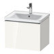 Duravit Meuble sous lavabo D-Neo 58,4x45,2x44cm, 1 tiroir, suspendu, chr/blc hgl-1