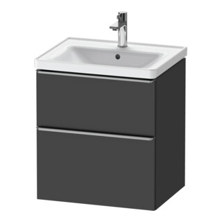 Duravit Meuble sous-lavabo D-Neo 58,4x45,2x62,5 cm, 1 porte, ES blanc/gris mat