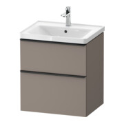 Duravit Meuble sous-lavabo D-Neo 58,4x45,2x62,5 cm, 1 porte, noir/Bas ma-1