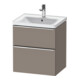 Duravit Meuble sous lavabo D-Neo 58,4x45,2x62,5 cm, 1 tiroir, ch/Bas mat-1