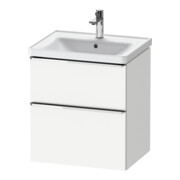 Duravit Meuble sous-lavabo D-Neo 58,4x45,2x62,5 cm, 1 tiroir, chr/bl mat-1