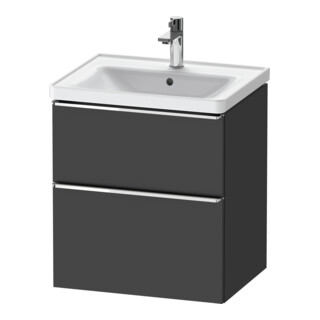 Duravit Meuble sous lavabo D-Neo 58,4x45,2x62,5 cm, 1 tiroir, chr/Grap ma