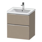 Duravit Meuble sous lavabo D-Neo 58,4x45,2x62,5 cm, 1 tiroir, chr/lin