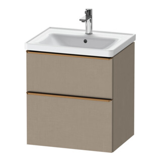 Duravit Meuble sous lavabo D-Neo 58,4x45,2x62,5cm, 1 porte, b chêne/lin