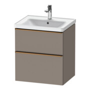 Duravit Meuble sous-lavabo D-Neo 58,4x45,2x62,5cm, 1 porte, blanc brillant/Basique