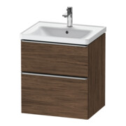 Duravit Meuble sous-lavabo D-Neo 58,4x45,2x62,5cm, 1 porte, ES chêne foncé/naturel