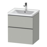 Duravit Meuble sous-lavabo D-Neo 58,4x45,2x62,5cm, 1 porte, ES jaune/gris ma-1