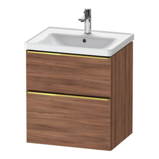 Duravit Meuble sous lavabo D-Neo 58,4x45,2x62,5cm, 1 porte, g pol/Nu Nat