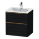 Duravit Meuble sous-lavabo D-Neo 61x46,2 cm, blanc brillant, 1 porte, 1 tiroir-1