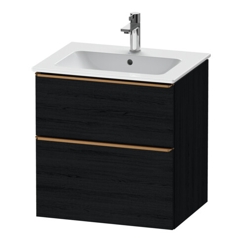 Duravit Meuble sous-lavabo D-Neo 61x46,2 cm, blanc brillant, 1 porte, 1 tiroir