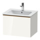 Duravit Meuble sous-lavabo D-Neo 61x46,2 cm, blanc brillant, 1 tiroir, suspendu-1