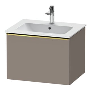 Duravit Meuble sous-lavabo D-Neo 61x46,2 cm, blanc brillant, 1 tiroir, suspendu
