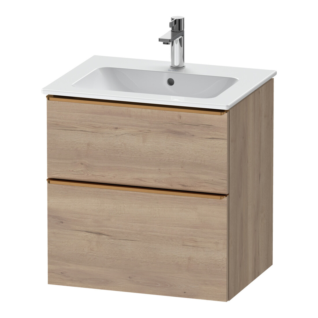 Duravit Meuble sous-lavabo D-Neo 61x46,2 cm, blanc mat, 1 porte, 1 tiroir