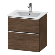 Duravit Meuble sous lavabo D-Neo 61x46,2 cm, ch/nb d, 1 tiroir, 1 coulissant-1