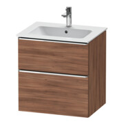 Duravit Meuble sous lavabo D-Neo 61x46,2 cm, chêne naturel, 1 tiroir, 1 coulissant-1