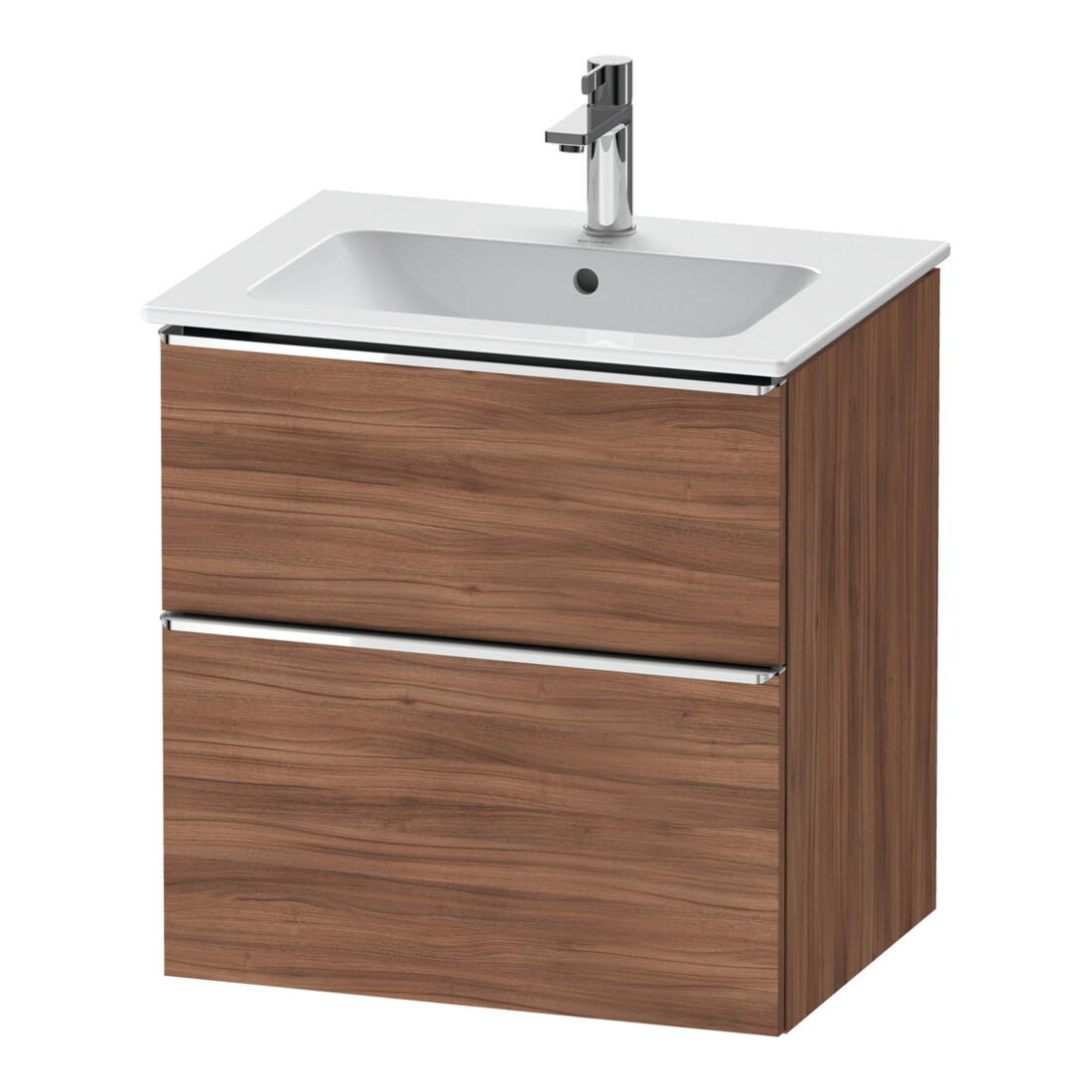 Duravit Meuble sous lavabo D-Neo 61x46,2 cm, chêne naturel, 1 tiroir, 1 coulissant