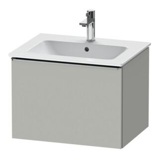 Duravit Meuble sous lavabo D-Neo 61x46,2 cm, ES chêne gris, 1 tiroir, suspendu