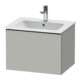 Duravit Meuble sous lavabo D-Neo 61x46,2 cm, ES chêne gris, 1 tiroir, suspendu-1
