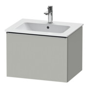 Duravit Meuble sous lavabo D-Neo 61x46,2 cm, ES chêne gris, 1 tiroir, suspendu-1