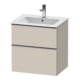 Duravit Meuble sous-lavabo D-Neo 61x46,2 cm, ES geb/Ta m, 1 porte, 1 tiroir-1