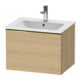 Duravit Meuble sous-lavabo D-Neo 61x46,2 cm, g pol/Oeuf Nat, 1 tiroir, suspendu-1