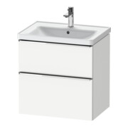 Duravit Meuble sous-lavabo D-Neo 63,4x45,2 cm, avec miroir, 1 tiroir, 1 coulissant-1