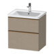 Duravit Meuble sous-lavabo D-Neo 63,4x45,2 cm, b chêne clair, 1 porte, 1 tiroir-1