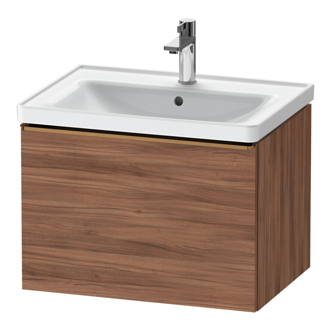 Duravit Meuble sous lavabo D-Neo 63,4x45,2 cm, b chêne naturel, 1 tiroir, suspendu