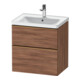 Duravit Meuble sous-lavabo D-Neo 63,4x45,2 cm, b chêne/Nu N, 1 porte, 1 tiroir-1