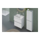 Duravit Meuble sous lavabo D-Neo 63,4x45,2 cm, blanc brillant, 1 porte, 1 tiroir