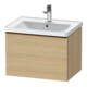Duravit Meuble sous-lavabo D-Neo 63,4x45,2 cm, blanc brillant, 1 tiroir, suspendu-1