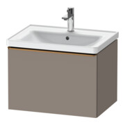 Duravit Meuble sous-lavabo D-Neo 63,4x45,2 cm, blanc brillant, 1 tiroir, suspendu